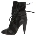 Black Suede Ankle boots Isabel Marant