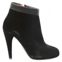 Black Suede Ankle boots Isabel Marant
