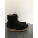 Grenson Black Suede Boots for sale