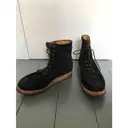 Buy Grenson Black Suede Boots online
