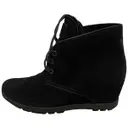 Lace up boots Prada