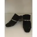 Black Suede Sandals Proenza Schouler