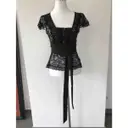 Black Synthetic Top D&G