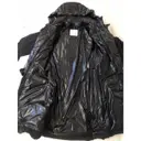 Black Synthetic Coat Moncler