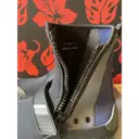 Black Synthetic Boots Prada