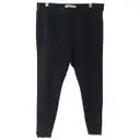 Black Synthetic Trousers Tory Sport