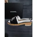 Buy Chanel Tweed mules online