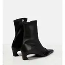 Vegan leather ankle boots Acne Studios