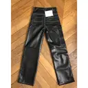 Buy SIMONETT Kika vegan leather straight pants online