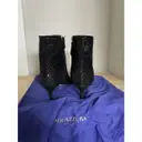 Buy Aquazzura Velvet ankle boots online