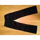 Armani Jeans Velvet straight pants for sale