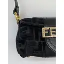 Baguette velvet handbag Fendi - Vintage