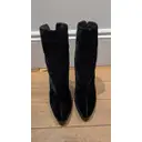 Buy Balmain Velvet ankle boots online