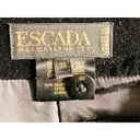Velvet mid-length skirt Escada - Vintage