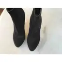 Velvet ankle boots Gianvito Rossi