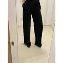 Velvet trousers Giorgio Armani