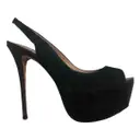 Velvet heels Jean-Michel Cazabat
