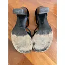 Velvet sandals Luciano Padovan