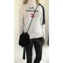 Buy Saint Laurent Mica Hatbox velvet crossbody bag online