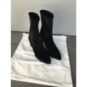 Stuart Weitzman Velvet ankle boots for sale