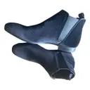 Velvet boots Zara