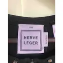 Buy Herve Leger Black Viscose Knitwear online
