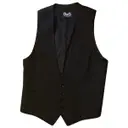 Black Viscose Suit Dolce & Gabbana
