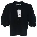 Black Viscose Knitwear Zara