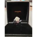 Buy Chanel Camélia white gold ring online