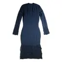 Wool mid-length dress Alexander McQueen - Vintage