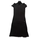 Black Wool Dress Roberto Cavalli