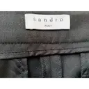 Luxury Sandro Trousers Women