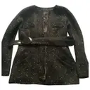 Black Wool Jacket Longchamp