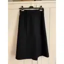 Buy Jil Sander Wool mid-length skirt online