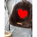 Wool backpack Moschino Love