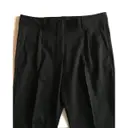 Roberto Cavalli Wool straight pants for sale