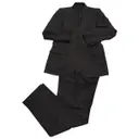 Black Wool Suit Yves Saint Laurent