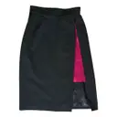 Wool mid-length skirt Thierry Mugler - Vintage