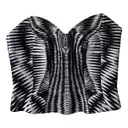 Wool corset Thierry Mugler - Vintage