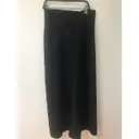 Buy Yohji Yamamoto Wool maxi skirt online