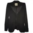 Black Wool Jacket Yves Saint Laurent