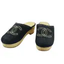 Buy Chanel Cloth mules & clogs online