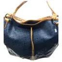 Gourmette cloth handbag Celine - Vintage