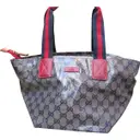Blue Cloth Handbag Gucci