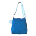 Cloth handbag Lancel