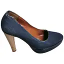 Cloth heels Lanvin - Vintage