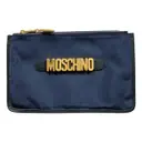 Cloth clutch bag Moschino - Vintage