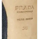 Cloth heels Prada