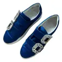 Cloth trainers Roger Vivier