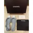Buy Chanel Slingback cloth ballet flats online